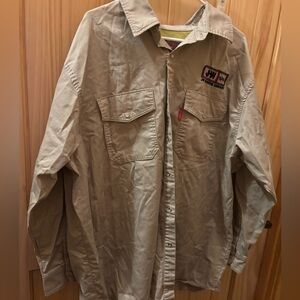 Benchmark Tan Men's FR HRC long sleeve shirt size 3XL
